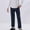 Navy, variant on Boys Dress Pants High Waist Straight Leg School Uniform Pants for Teens Solid Color Formal Flat Front Pants 2-18 Years