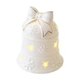 thumbnail image 1 of Décorations de Noël pour la Maison Décorations de Noël en Céramique pour Bureau Décoration de Maison Cadeau de Noël Petits Accessoires de Mise en Scène Décorations de Noël Blanches, 1 of 6