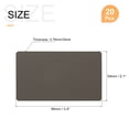 thumbnail image 2 of 20 Pack Blank Cards 30mil ID Cards Blank Credit Cards Plastic Cards Waterproof & Double Sided Printing for ID Badge Printer, Graphics Coffee, 2 of 6