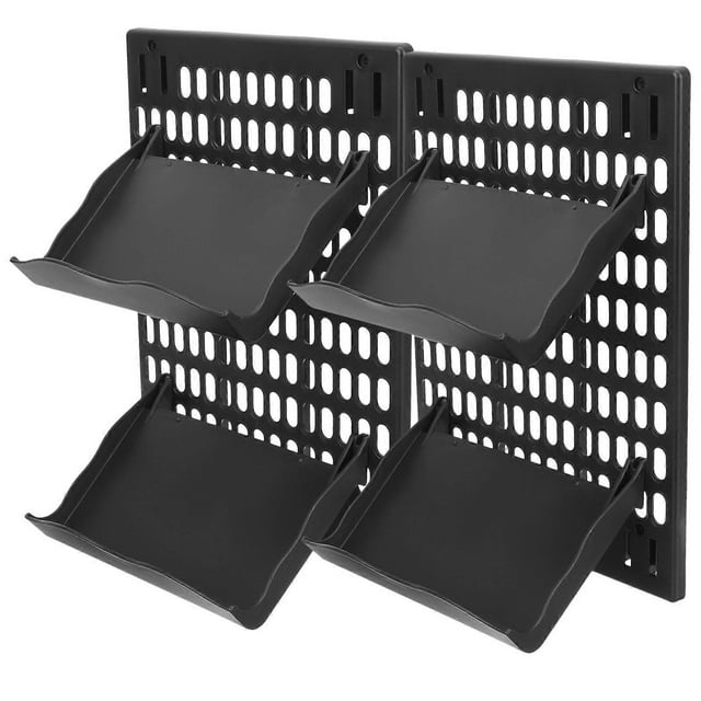 Space Saving Shoes Holder Wall Mounted Organizer Wear-Resistant 41x29.5x1cm Simple Design 1 Set