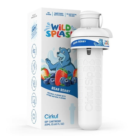 Cirkul Wild Splash Bear Berry Flavor Cartridge  Drink Mix  1-Pack