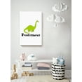 thumbnail image 2 of Awkward Styles Brontosaurus Framed Art Dinosaur Canvas Dinosaur Lovers Gifts Digital Art T Rex Dinosaur Room Wall Art Decals Home Decor Colorful Room Decor Dinosaur T-Rex Canvas Decor for Office, 2 of 7