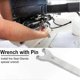 thumbnail image 4 of Hydraulic Steering Cylinder Seal Kit with Pin Wrench for Marine Applications, Compatible with HC5345 HC6750 Models, 4 of 5