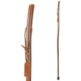 thumbnail image 3 of Brazos Rustic Wood Walking Stick, Hickory, Traditional Style Handle, for Men & Women, 58", 3 of 7