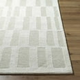 thumbnail image 4 of BoutiqueRugs Teige Contemporary Area Rug - Light Silver, Sterling Gray - 2' x 3', 4 of 8