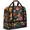 Multicolour 3, variant on Colorful Flowers Foldable Travel Duffle Bag for Women and Men Lightweight Carry On Overnight Bag Spring Summer Gym Luggage Weekender Bags with Shoe Compartment