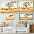 thumbnail image 4 of Designart "Resilient Desert Baobabs I" Tree Baobab Floater Framed Wall Art Prints, 4 of 5