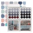 thumbnail image 5 of 100Sheets Watercolor Polka Dot Sticker Journaling Accessories Scrapbooking DIY Color Label Washi Sticker Stationery, 5 of 5