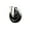 Swivel - No Brake - Black, variant on 4 Inch 316SS Soft Rubber Wheel Swivel Bolt Hole Caster Service Caster Brand