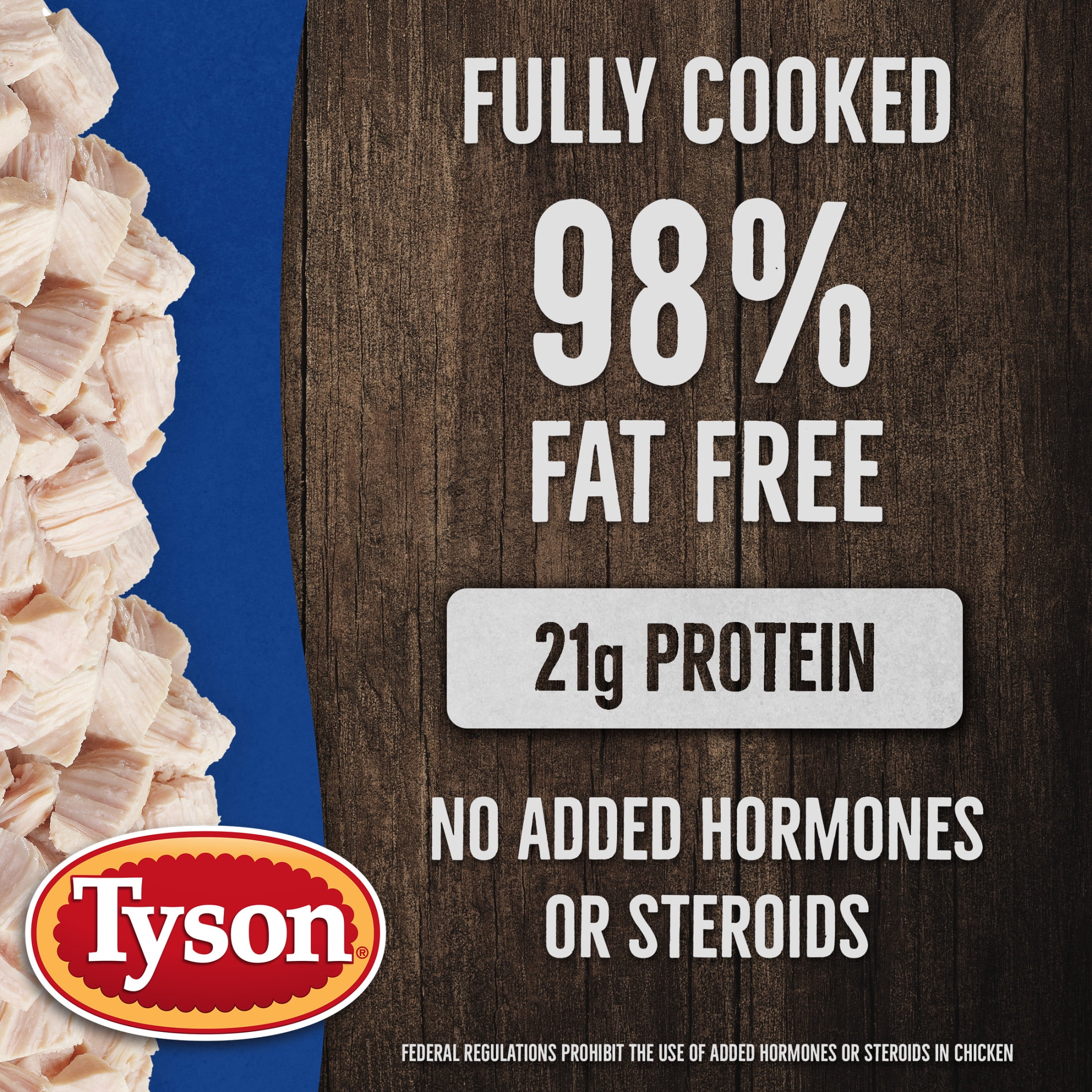 Tyson® Premium Chunk White Chicken Breast, 7 oz.