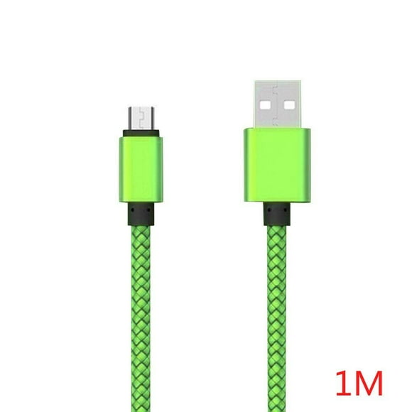 Micro USB Cable 2.4A Fast Charge USB Data Line Replacement for Android iPhone Charging Cord