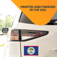 thumbnail image 3 of Magnet Me Up Belize Belizean Flag Vinyl Automotive Magnet Decal, 4x6 Inches, 3 of 7