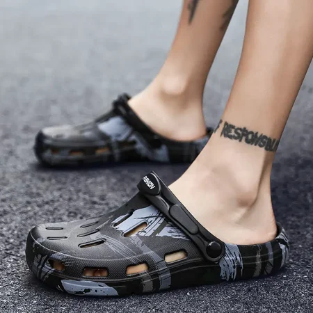 

Men‘s Trendy Closed-toe Non-slip Clogs For Indoor Outdoor Beach Pool