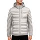 thumbnail image 1 of Ceisia Men's Winter Warm Stand Collar Zipper Cardigan with Pockets Windproof Water Gift Repellent Lightweight Puffer Jacket, 1 of 7