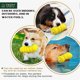 thumbnail image 4 of Indestructible Dog Toys, Dog Chew Toys For Aggressive Chewers, Strong Squeaky Interactive Toys For Medium/large Dogs (yellow), 4 of 5