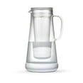 thumbnail image 1 of LifeStraw Home - Jarra con filtro de agua, 7 tazas, blanca, vidrio con base de silicona, blanca, para protección diaria contra bacterias, parásitos, microplásticos, plomo, mercurio, PFAS y una varieda, 1 of 5