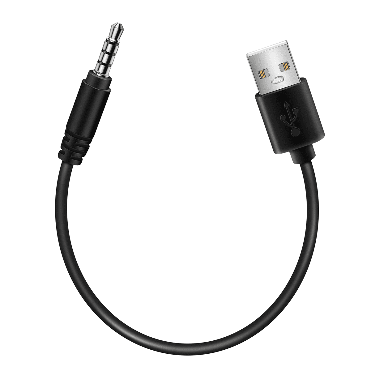 aux cord for cigarette lighter walmart WQNZMADO 3.5mm Plug AUX Audio Jack to USB 2.0 Male Charger Cable Adapter  Cord for Car MP3