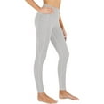 thumbnail image 2 of Funidos Women's High Waisted Yoga Pants with X-Band Side Pockets Tummy Control Workout Leggings for gym running, 2 of 5