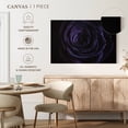 thumbnail image 5 of Elephant Stock Blooming Violet Rose Wall Art - Horizontal Canvas Wall Art - Living Room Wall Decor - Gothic Canvas - Purple And Black Decor - 48" x 32", 5 of 8