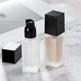 thumbnail image 6 of 4PCS 1 oz Glass Lotion Pump Bottle,Square Cosmetic Container Travel with Pressure Pump Head and Lid, 6 of 6
