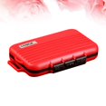 thumbnail image 3 of Drop Resistance Memory Storage Case Holder SD Storage Box Camera Cartridge Waterproof(Red), 3 of 9
