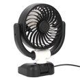 thumbnail image 1 of Ventilador Para Salpicadero De Coche, Ventilador USB Giratorio De 360 ​​​​grados, Cabezal único, Enfriamiento Rápido, 2 Velocidades, DC5V, Funcionamiento Silencioso, Potente, 1 of 7