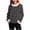 C Black, variant on Womens Sweaters Crewneck Plaid Print Pullover Sweaters Casual Long Sleeve Sweaters M