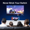 thumbnail image 2 of TV Dock for Nintendo Switch & Switch OLED, for Gamecube Gamepad, HDMI TV Adapter Portable Charging Stand, 2 of 7
