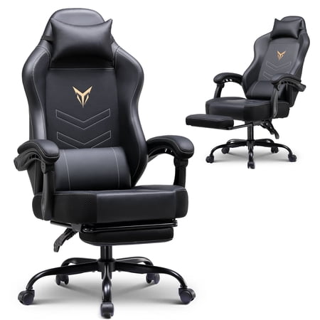 gtplayer gaming chair with footrest product