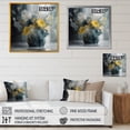 thumbnail image 4 of Designart "Yellow White Hyacinth Scenery III" Floral Hyacinth Wall Art Living Room, 4 of 5