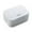 White, variant on Ovzne Travel Soap Dish Box - 11X8X5Cm Plastic Soap Case, Portable For Home Travel