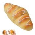thumbnail image 2 of Bread Squishy ,Sticky Bread Slow Rising Squishy,Realistic Toast Shaped Fidget Sensory Toy,Decompression Pinch Music Slow Rebounds Soft Simulation Food Bread Cake, 2 of 7