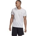 thumbnail image 3 of adidas Men's Own The Run Tee Core White/Reflective Silver Large, 3 of 6