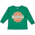 thumbnail image 3 of Inktastic Cowboy Vintage Logo Boys Long Sleeve Toddler T-Shirt, 3 of 5