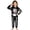 A21 Black, variant on Yuncity Pajamas For Girls Halloween Print Autumn Crew Neck Long Sleeve Pjs Set Cozy Nightwear Suitable Sleepwear Size 2-3 Years Black
