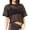 Black, variant on Women's Mesh Fishnet Top Cover Up Short Sleeves T Shirts Lightweight Breathable Soft Summer Beach Layering Blouse