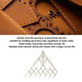 thumbnail image 4 of Equal Distance Measuring Ruler, Practical Portable Stainless Steel Equidistant Ruler High Accuracy Equal Distance Measuring Ruler for Equal Space Divider Leather Belt, 4 of 7