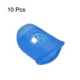 thumbnail image 3 of Uxcell Finger Tips Anti Slip Fingertip Protector, 10 Pack 30mm Silicone Finger Guard, Dark Blue, 3 of 6