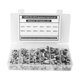 thumbnail image 1 of 150 unids M3 / M4 / M5 / M6 / M8 / M10 Tuerca de remache de acero inoxidable for sujeción 0.5mm-6mm Placas Tubos, 1 of 6