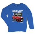 thumbnail image 5 of Ford Shelby Super Snake GT500 Women's Long Sleeve T-shirt American Mustang Cobra Racing, 5 of 7