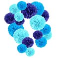 thumbnail image 1 of WHAMVOX 1Jgo Conjunto De Decoraciones De Fiesta En Azul Con Bolas Para Ambiente Festivo, 1 of 8