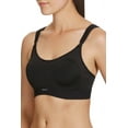 thumbnail image 2 of Women's Berlei Y599W Ultimate Performance Contour Underwire Sports Bra (Black 32C), 2 of 10