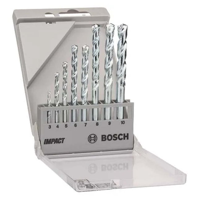 Set Brocas Para Piedra 3-10mm Cyl-1 8pz. Bosch 2608590091