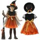 thumbnail image 1 of Disfraces de brujas de Halloween para niños Vestido de cosplay de Halloween Disfraces de Halloween para niñas, 1 of 5