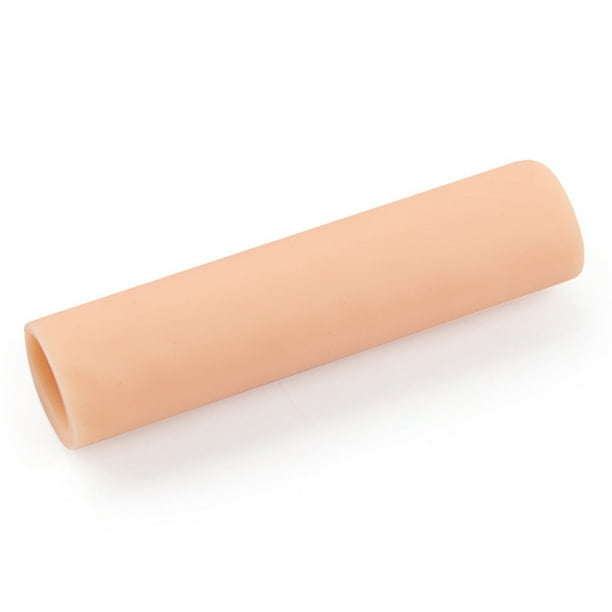 JShteea S/L Corn Pad Protectores Soft Toe Cushion Tube Sebs Protectores de dedos (L Champagne)