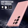 thumbnail image 2 of for Samsung Galaxy S22 Ultra Case, Thin Liquid Silicone Case,Shockproof,Slim Thin Phone Case for Samsung Galaxy S22 Ultra, Full Body Screen Camera Protective Cover-Pink 12-sam s22u-05, 2 of 15