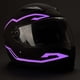 thumbnail image 2 of Luz recargable para casco de motocicleta, pegatina de luz EL para señal de conducción nocturna, tira de luz LED de 3 modos, accesorios para casco de motocicleta, 2 of 5