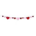 thumbnail image 3 of yuksok Valentine'S Day Hearts String Garland Banner DIY for Proposal Valentines Day A, 3 of 9