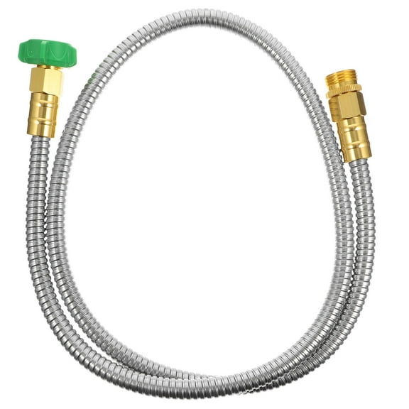 FELTECHELECTR Water Hose Connectors And Fittings Silver 1 Set 5Ft