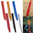 thumbnail image 3 of Yimiti 6X Piquets de Neige et de Sable pour Tente, Chevilles en Aluminium en Forme de U, Clous de Tente pour Camping et Randonnée, Orange, 3 of 7